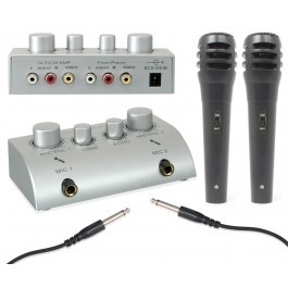 SkyTronic	Karaoke microfoonmixer + microfoons