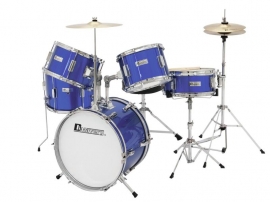 DIMAVERY JDS-305 Kids Drum Set, blauw