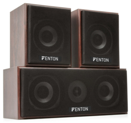 HF5W 5.0 HOME THEATRE SYSTEEM - WALNOOT