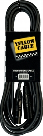 Yellow Cable -  Xlr male/xlr female - 5m