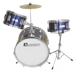 DIMAVERY JDS-203 Kids Drum Set, blauw