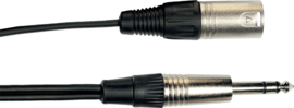 Yellow Cable - Jack stereo male/ xlr male 6m