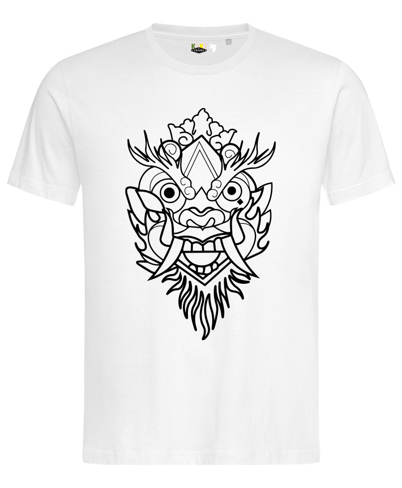 Barong Regular Fit T-shirt (Black/White)