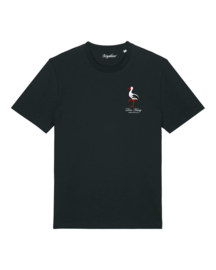 Original Stork Medium Fit T-shirt (White/Red/Black)