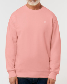 Shine On Medium Fit Sweatshirt (White/Canyon)
