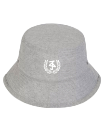 Stork Krans Bucket Hat (White/Heather Grey)