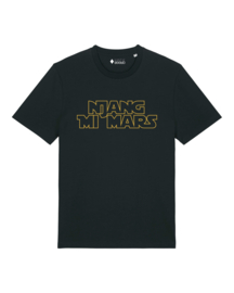 Njang Mi Mars Medium Fit T-shirt (Gold/Black)