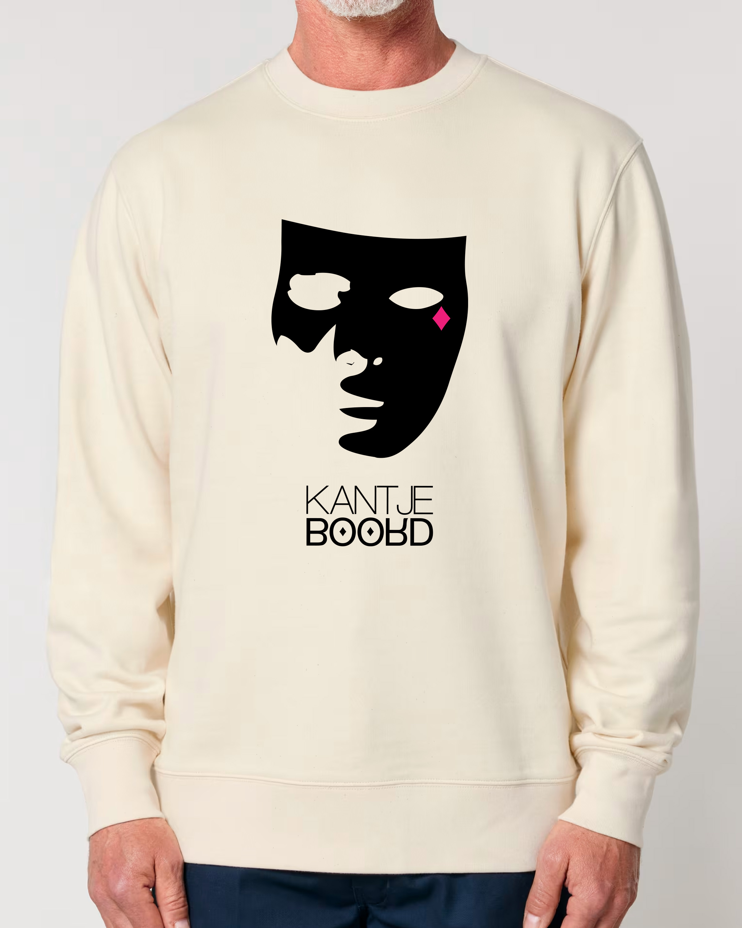 Masker Logo Medium Fit Sweatshirt (Magenta/Black/Canvas)
