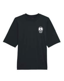 TRIK PEACE Boxy Fit T-shirt (White/Black)