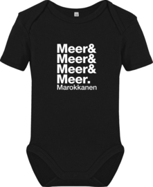 Meer Marokkanen Rompertje (White/Black)