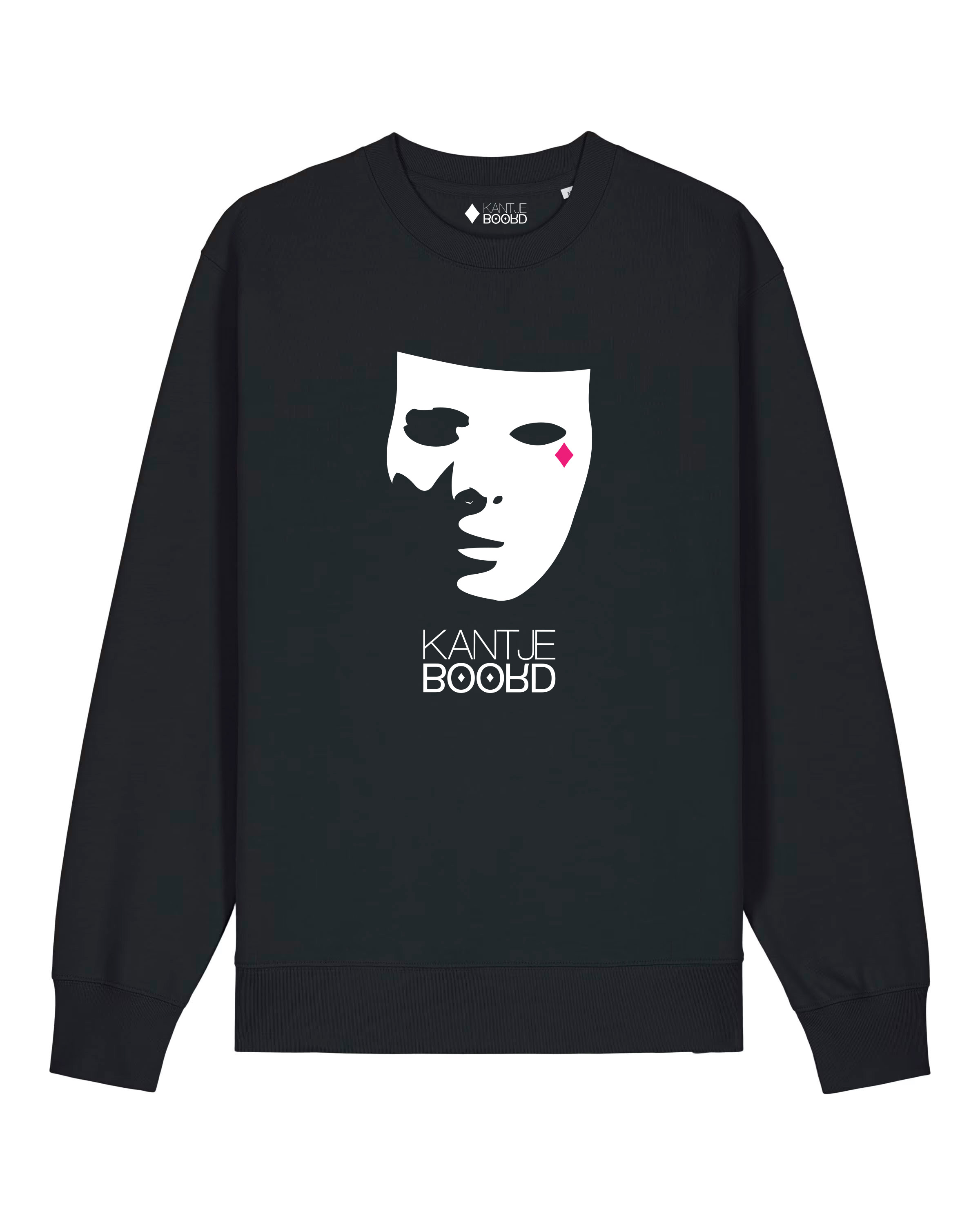 Masker Logo Medium Fit Sweatshirt (Magenta/White/Black)