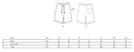 Bond 070 Relaxed Fit Shorts (White/Black)