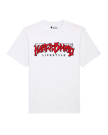 Rock and Rule Heavy Weight T-shirt (Black/Red/White)