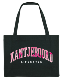 Kantjeboord College Blossom Shopping Bag (Black)