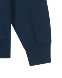Shine On Medium Fit Sweatshirt (White/Navy)