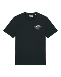 Kantjeboord Lifestyle 'Last Night A DJ Saved My Life' Medium Fit T-shirt - Black/White