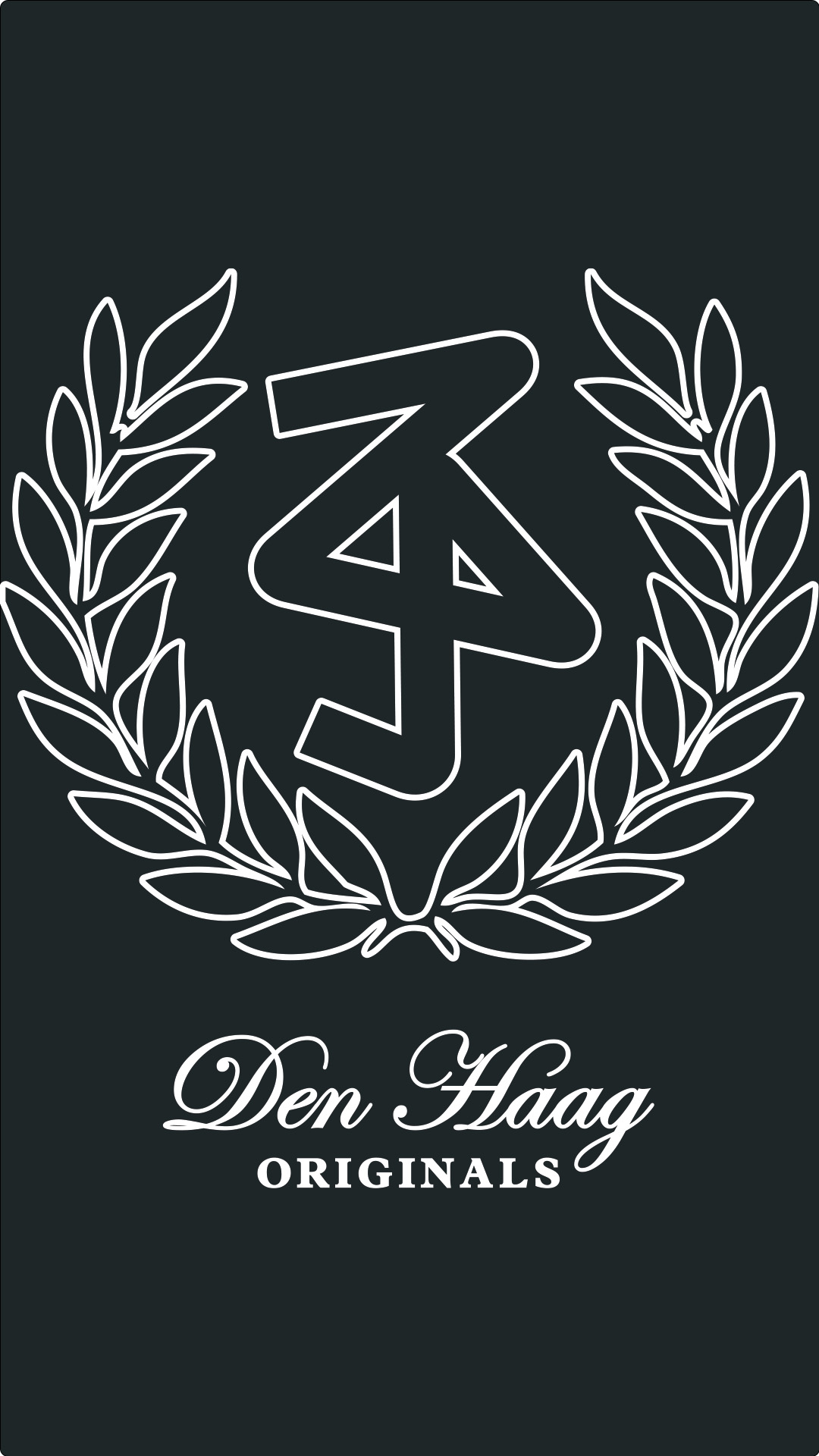 The Hague Kingsize Heavy Weight T-shirt (White/Black)