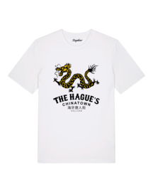 The Hague's Chinatown Medium Fit T-shirt (Yellow Gold/Black/White)