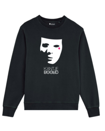 Masker Medium Fit Sweatshirt (Magenta/White/Black)