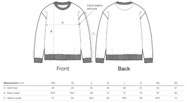Shine On Medium Fit Sweatshirt (White/Butter)