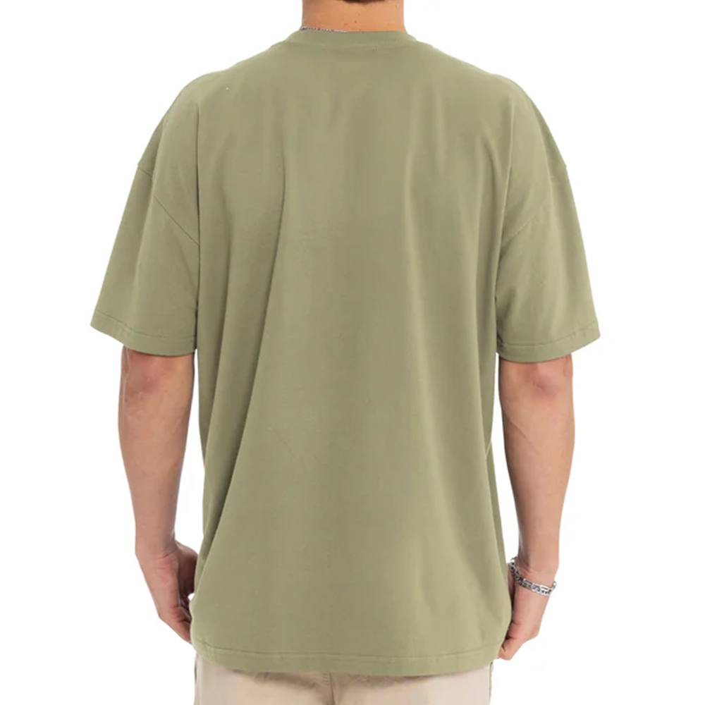 Shine On Heavyweight T-shirt (White/Olive)