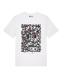 MrMonk OD Medium Fit T-shirt (White)