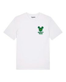 Mickey Waus Medium Fit T-shirt (Green/Yellow Gold/White)