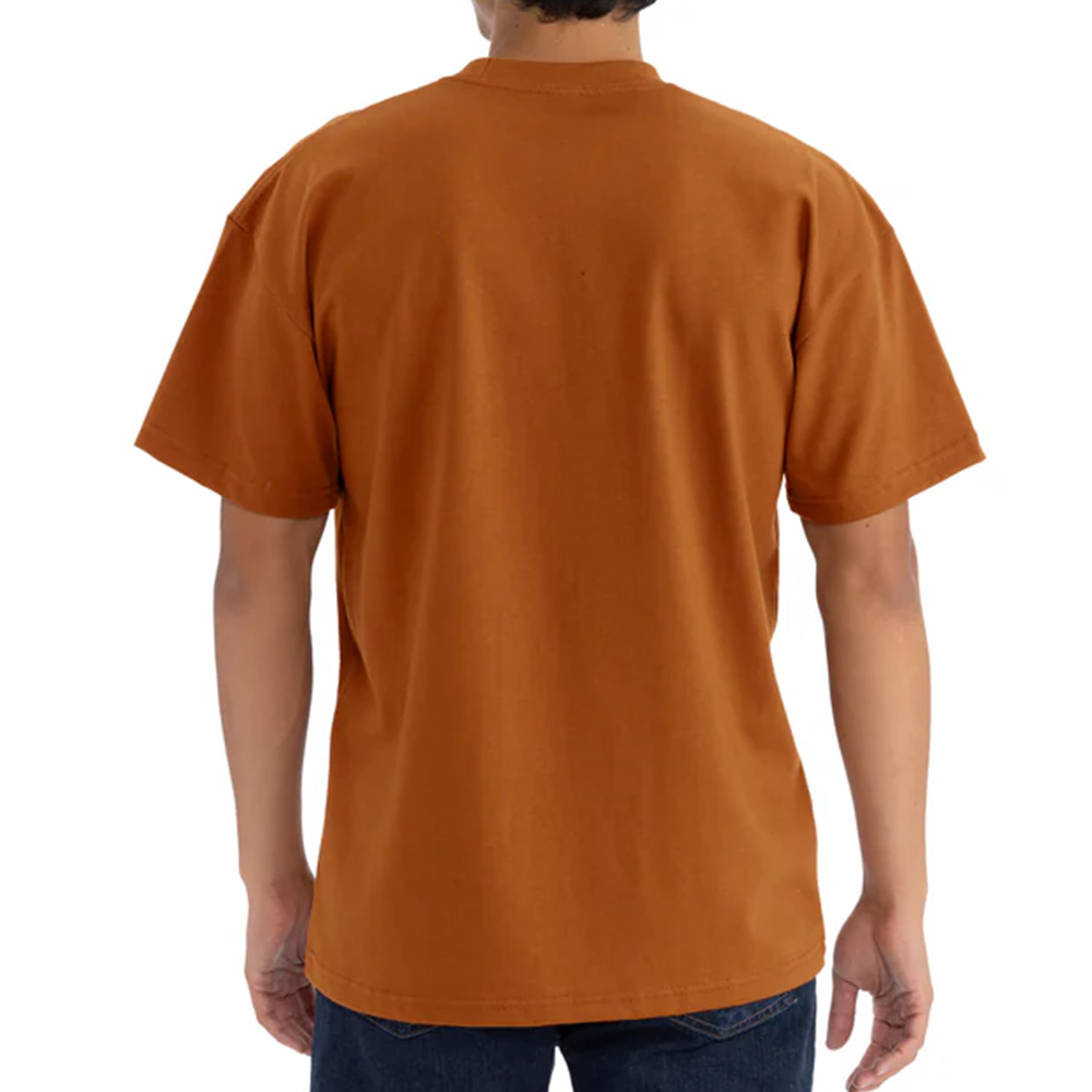 Shine On Heavyweight T-shirt (White/Clay)