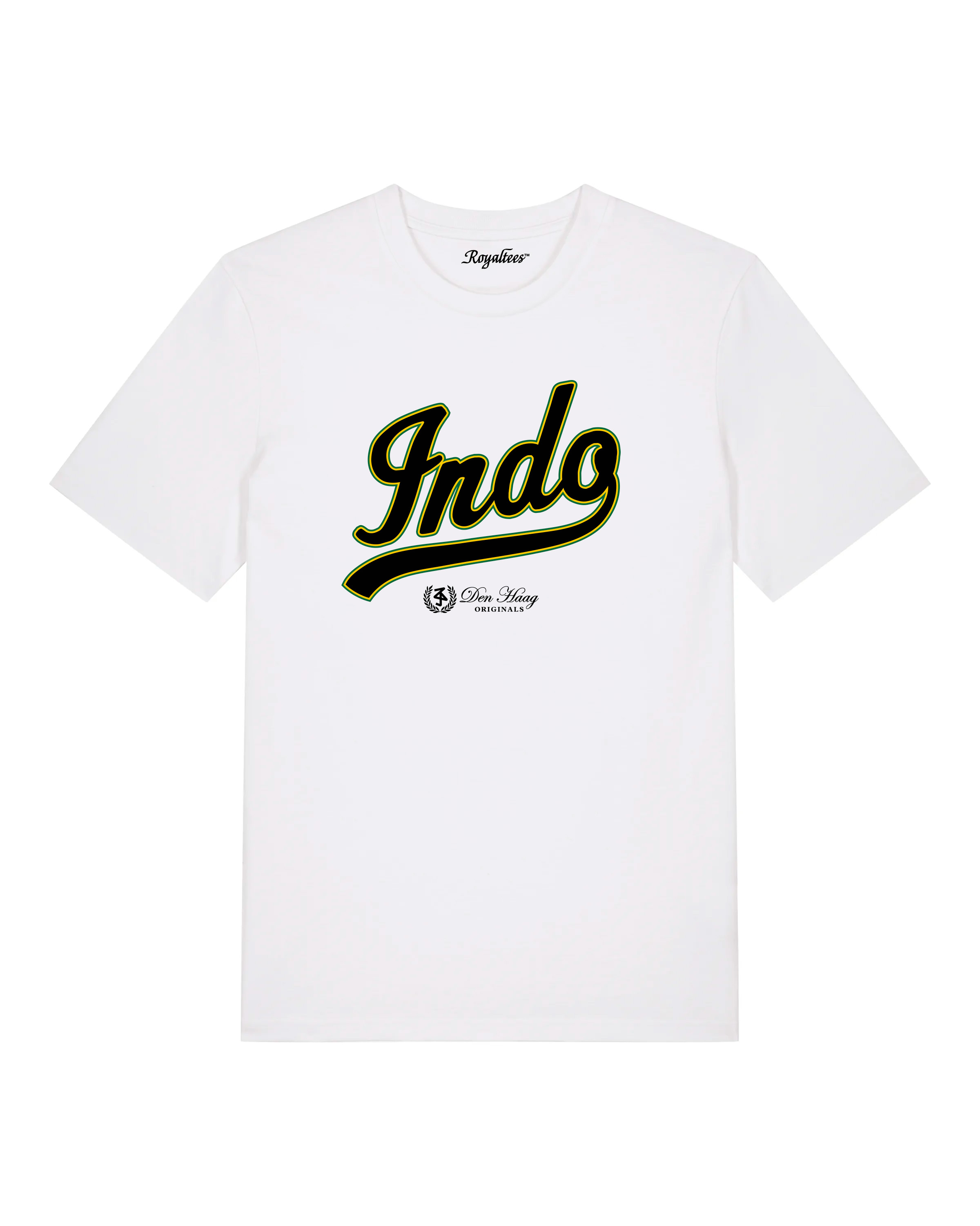 Haagse Indo Medium Fit T-shirt (White)
