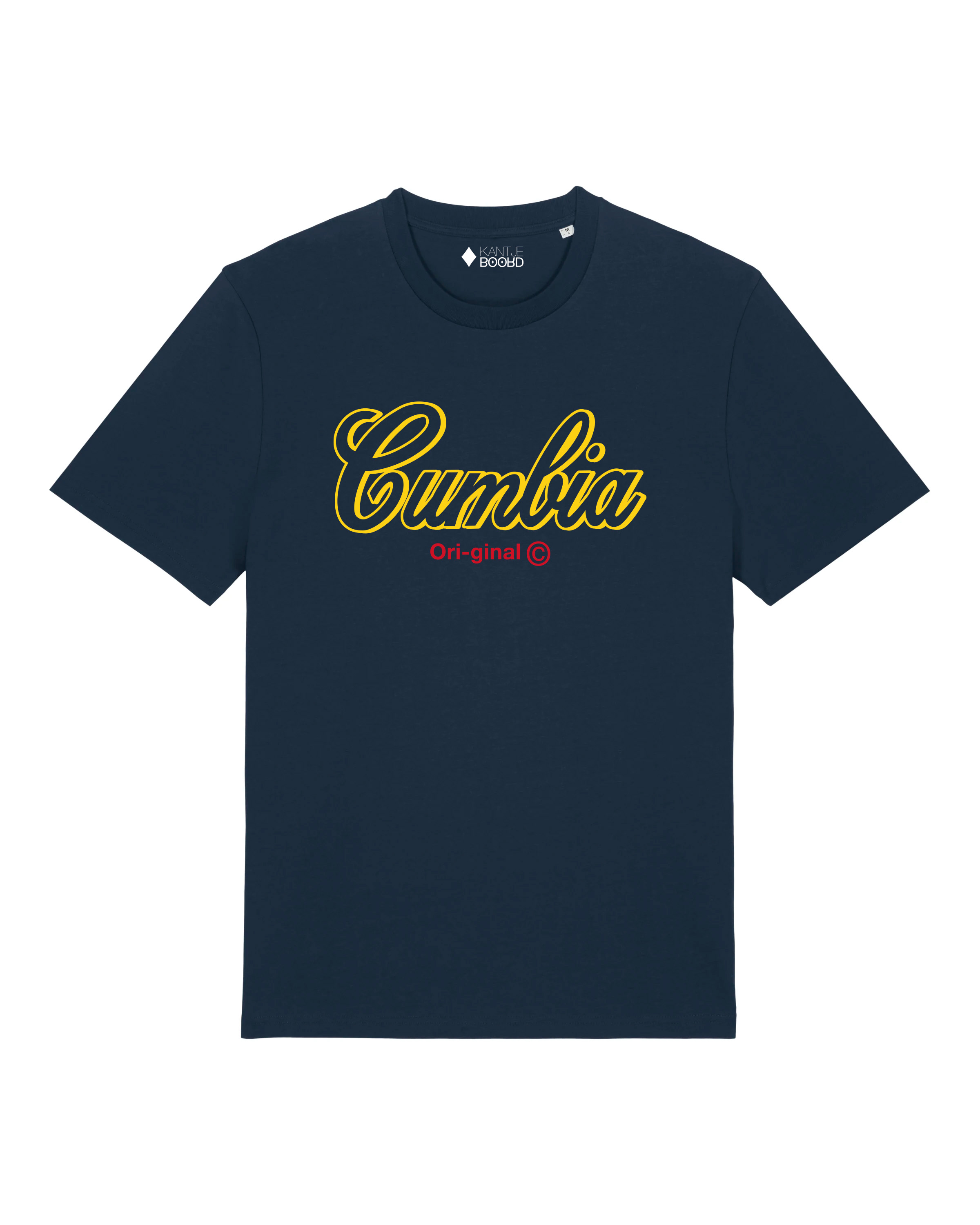 Cumbia Medium Fit T-shirt (Yellow Gold/Red/Navy)