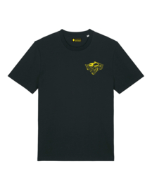 Kantjeboord Lifestyle 'Bring That Beat Back' Medium Fit T-shirt - Black/Yellow
