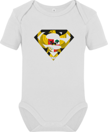 Super Katjang Romper (White)