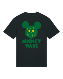 Mickey Waus Medium Fit T-shirt (Green/Yellow Gold/Black)