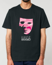 Kantjeboord Lifestyle ‘Camouflage Mask’ Medium Fit T-Shirt - Black/Blossom Elite