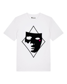 Kantjeboord Diamond Mask T-shirt (Magenta/Black/White)