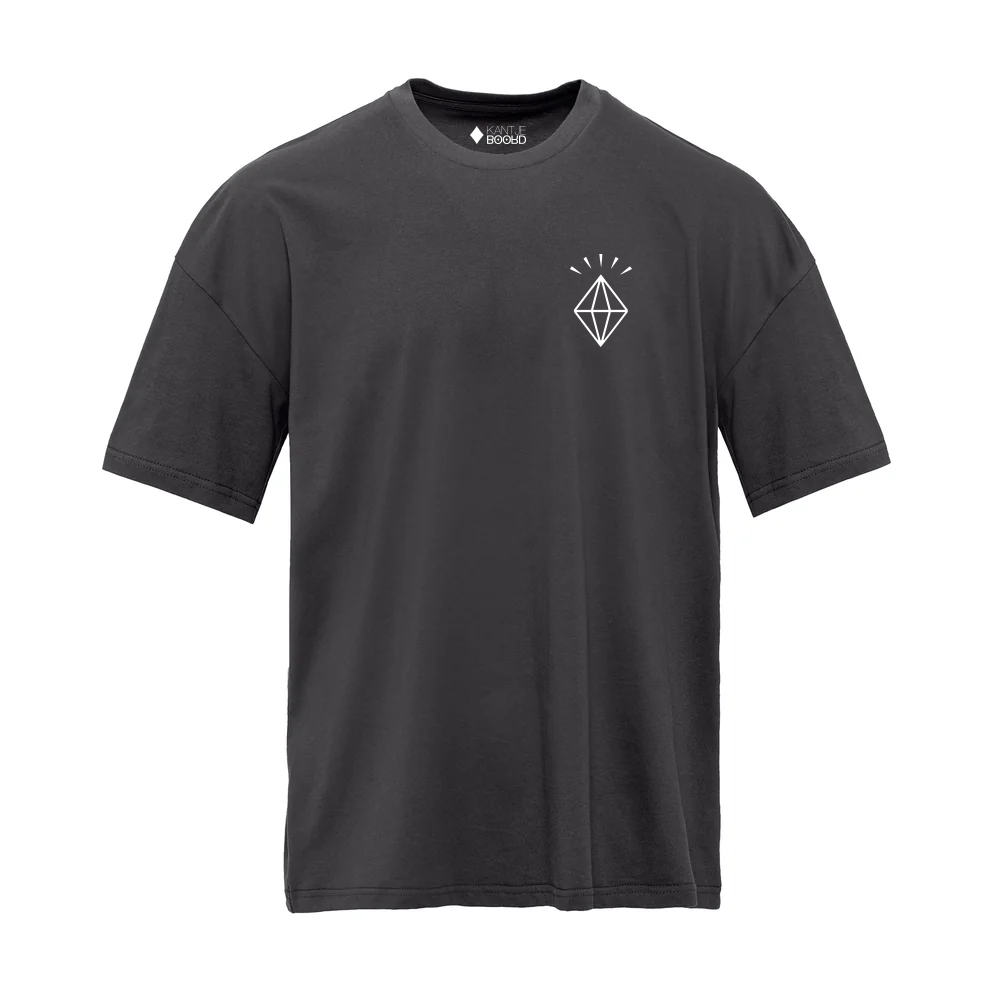 Shine On Heavyweight T-shirt (White/Graphite)
