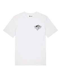 Kantjeboord Lifestyle 'Must Be The Music' Medium Fit T-shirt - White/Black