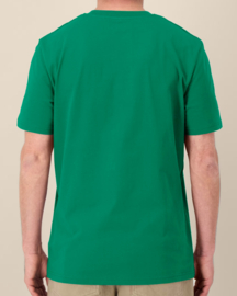 Kantjeboord Lifestyle ‘Zebra Mask’ Medium Fit T-Shirt - Green/Yellow Accent