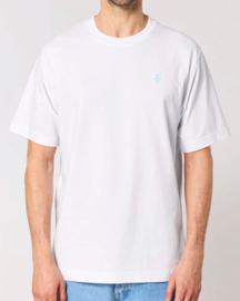 Shine On Heavyweight T-shirt (Light Blue/White)