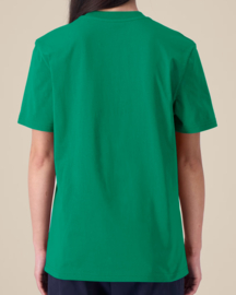 Kantjeboord Lifestyle ‘Zebra Mask’ Medium Fit T-Shirt - Green/Yellow Accent