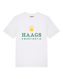 Haags Kwartiertje Medium Fit T-shirt (Yellow Gold/Green/White)