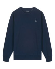 Shine On Medium Fit Sweatshirt (White/Navy)