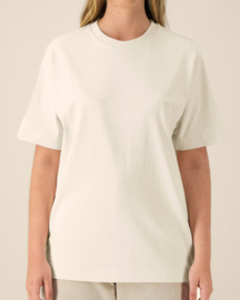 Kantjeboord Lifestyle ‘Horen, Zien & Verbinden’ Heavyweight Oversized T-Shirt - Canvas Cream / French Navy