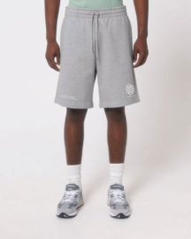 Verbinding Relaxed Fit Shorts (White/Heather Grey)