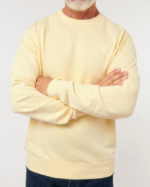 Shine On Medium Fit Sweatshirt (White/Butter)
