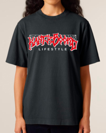 Rock and Rule Heavy Weight T-shirt (White/Red/Vintage Black)