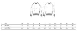 The Hague Originals Medium Fit Sweatshirt (White/Black)