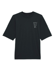 KBLS MrMonk Nirwana Boxy Fit T-shirt (Black)