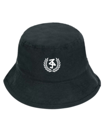 Stork Krans Bucket Hat (White/Black)