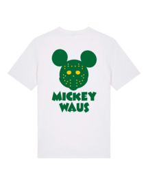 Mickey Waus Medium Fit T-shirt (Green/Yellow Gold/White)